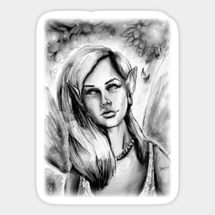 Faerie Portrait Sticker